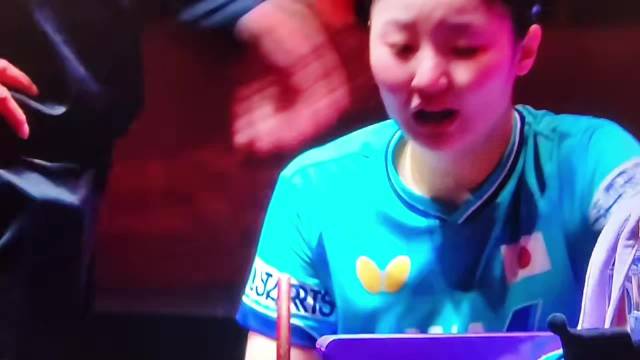 张本美和发烧抱父哭，澳门赛女单三连冠
